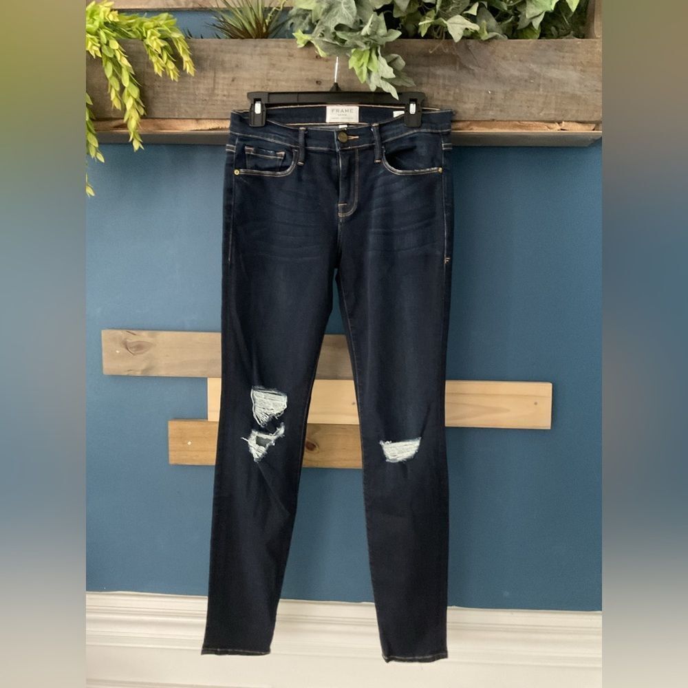 Frame Jeans Le Skinny de Jeanne Size 28 EUC